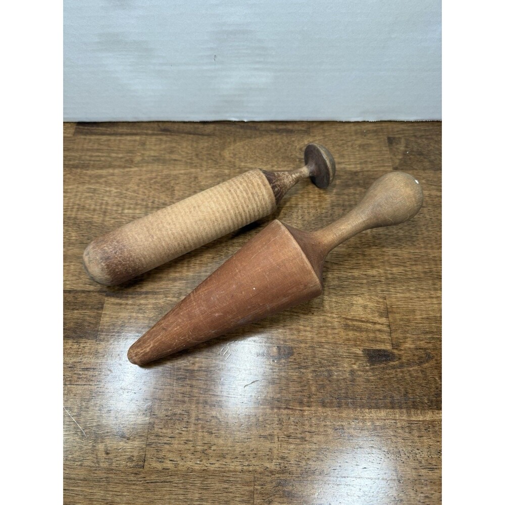 Wood Mortar & Pestle Set Brown Medium Wood Tone
